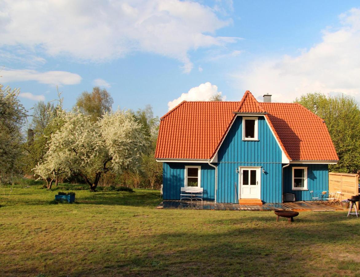 Onkel-Blau-Ferien-In-Troja Villa Lärz Buitenkant foto